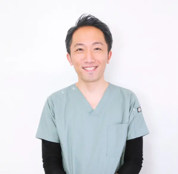 笑顔の院長